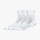 Asics Calcetines Running Quarter 3 Pares, BLANCO, hi-res