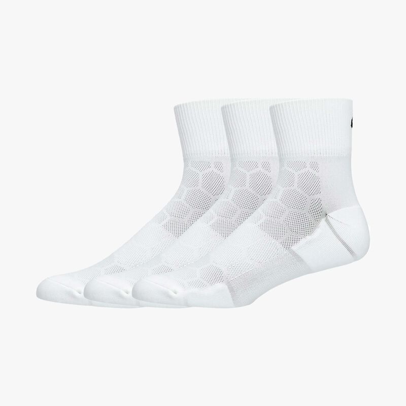 Asics Calcetines Running Quarter 3 Pares, BLANCO, hi-res image number null