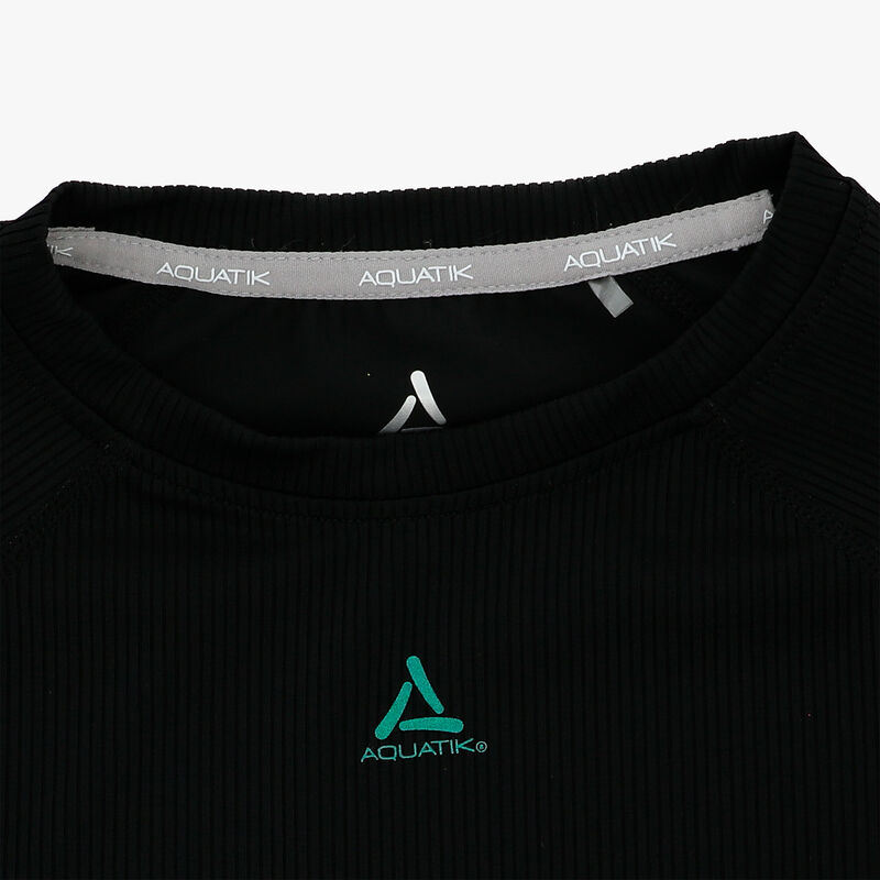 Aquatik Polera CQ Rib, NEGRO, hi-res image number null