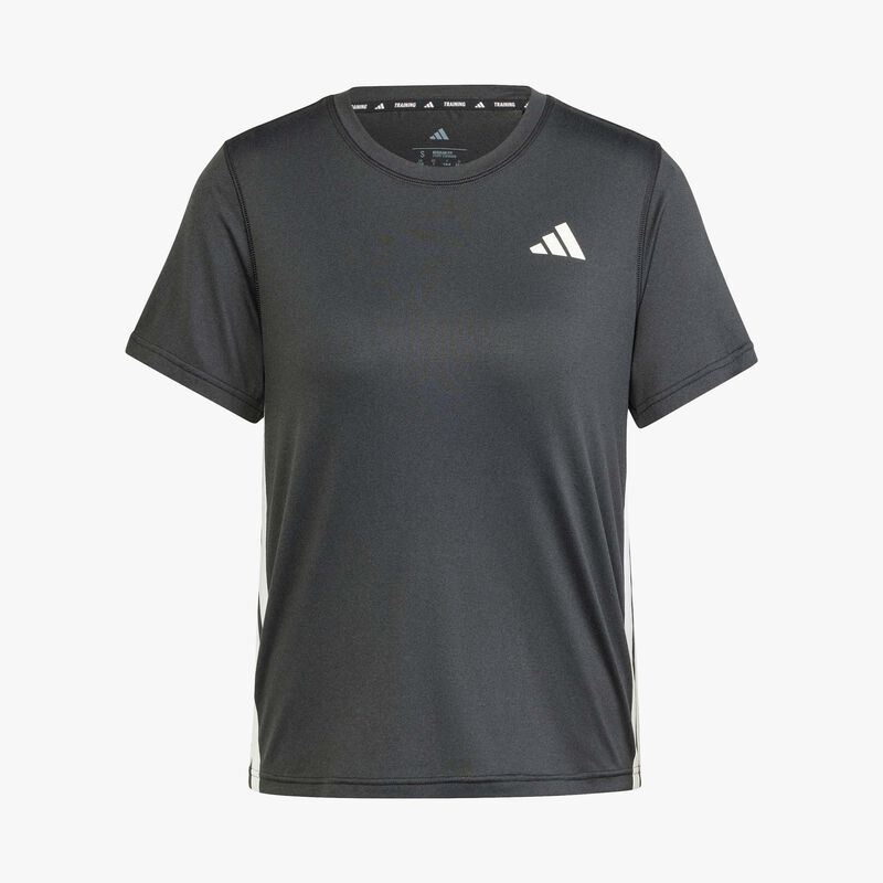 adidas Polera Train Essentials 3 Tiras, NEGRO, hi-res image number null