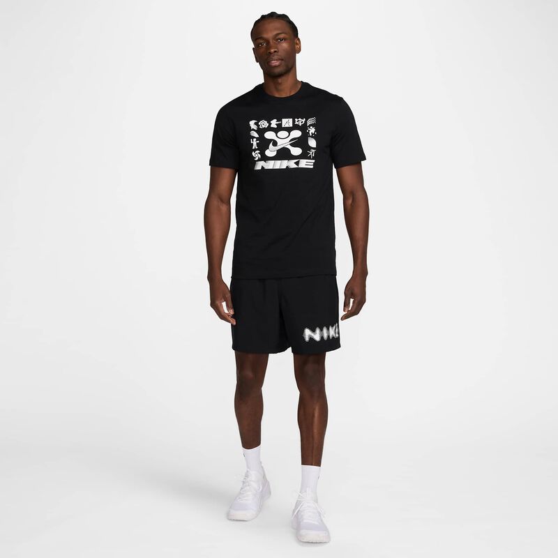 Nike Polera Fitness T-Shirt, NEGRO, hi-res image number null