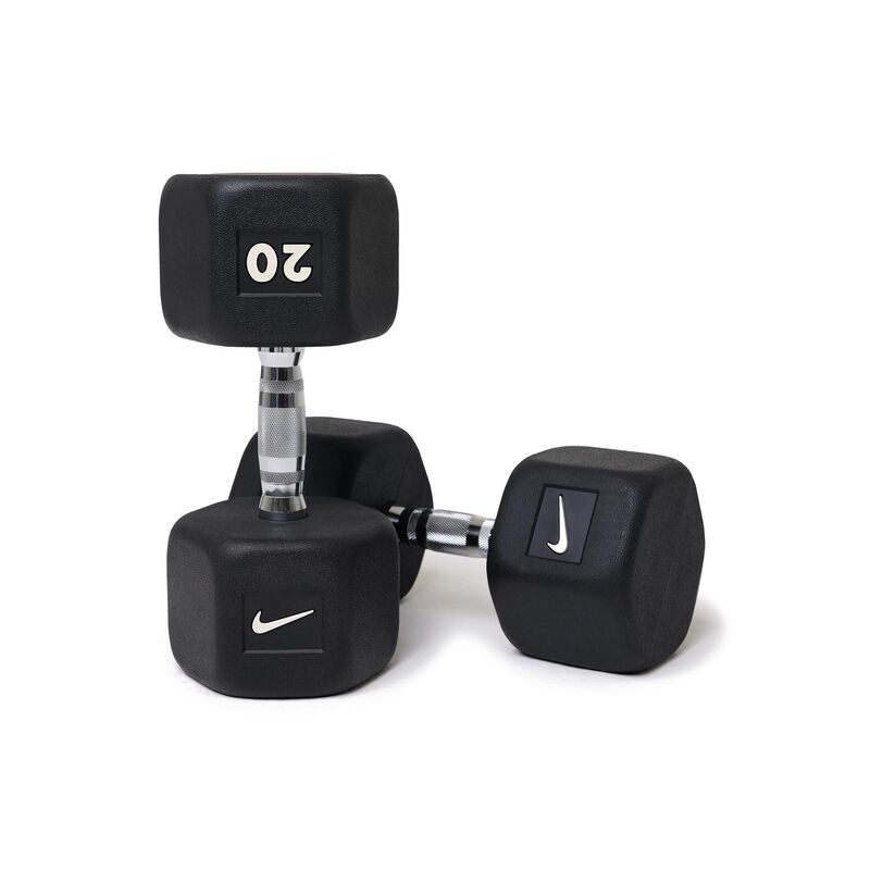 Nike Mancuerna Hexagonal 20 Kg, NEGRO, hi-res image number null