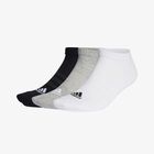 adidas Calcetines Cushioned Invisibles 3 Pares, GRIS, hi-res