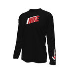 Nike Long Sleeeve Hydroguard, NEGRO, hi-res