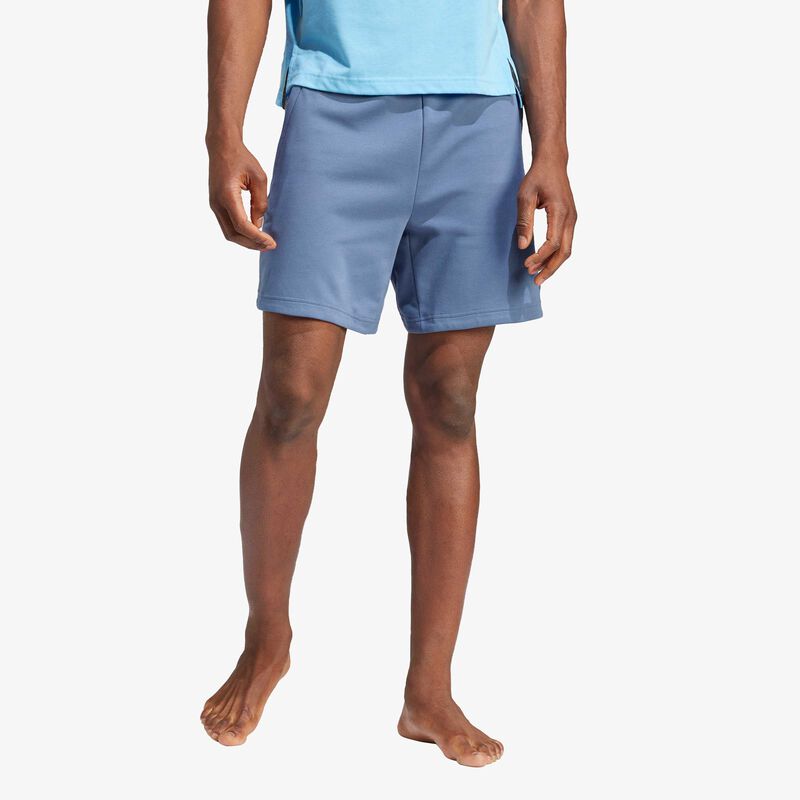 adidas Shorts de Entrenamiento Yoga, AZUL, hi-res image number null