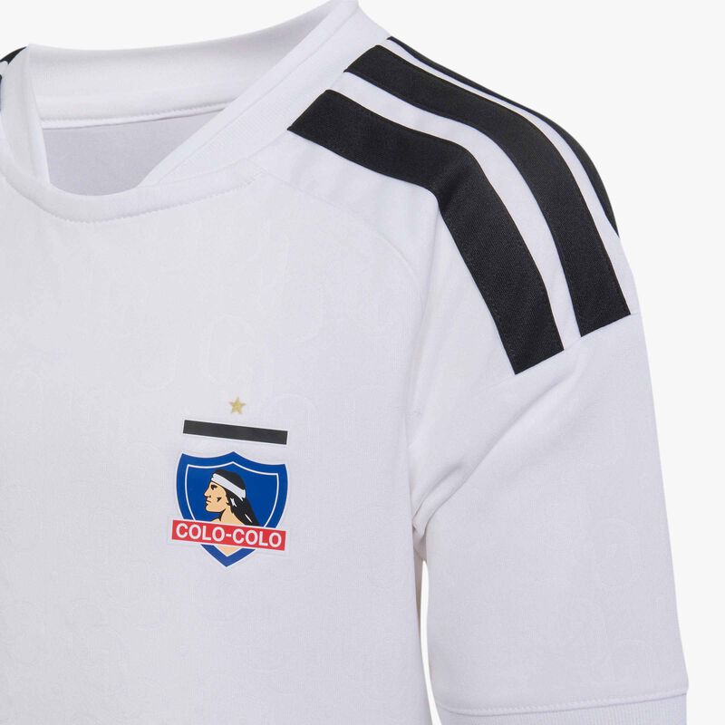adidas Conjunto Colo-Colo 26 Ni&ntilde;os Local, BLANCO, hi-res image number null