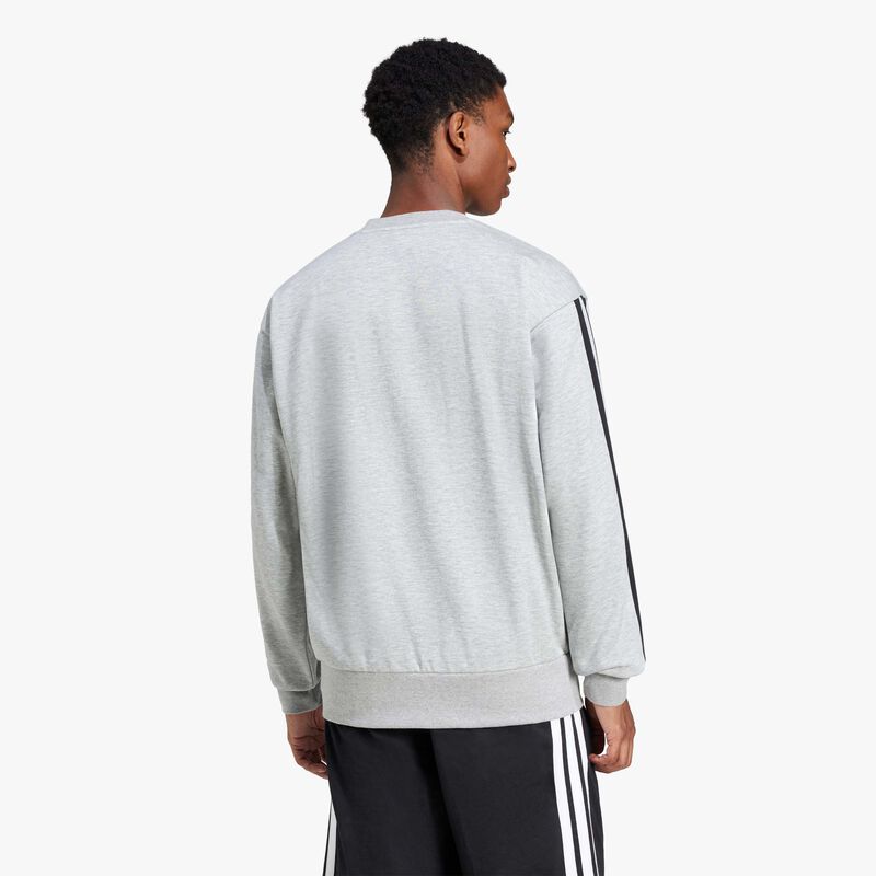adidas Polerón Essentials Fleece 3 Tiras, GRIS, hi-res image number null