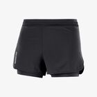 Salomon Shorts Cross 5'' 2In1, NEGRO, hi-res