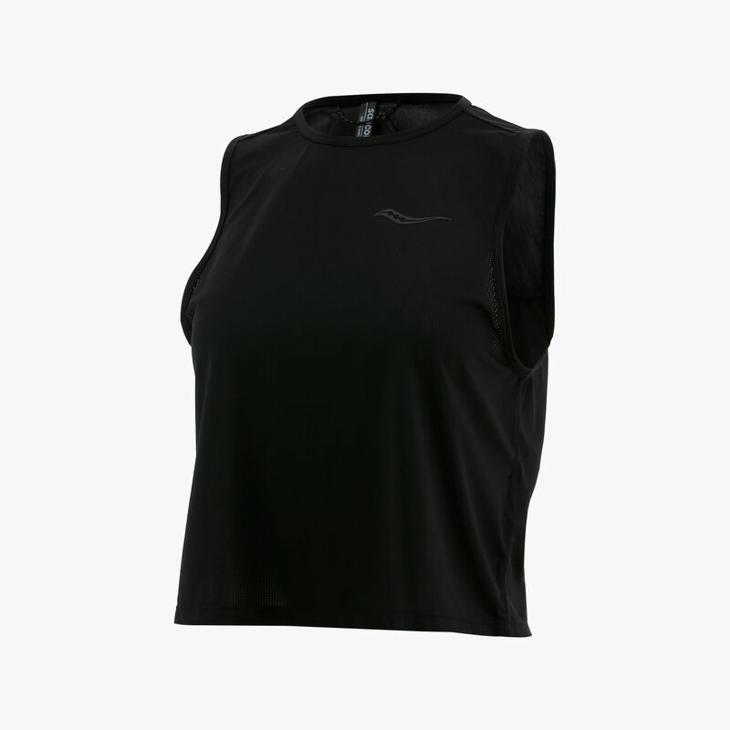 Saucony Polera Crop Stopwatch, NEGRO, hi-res image number null