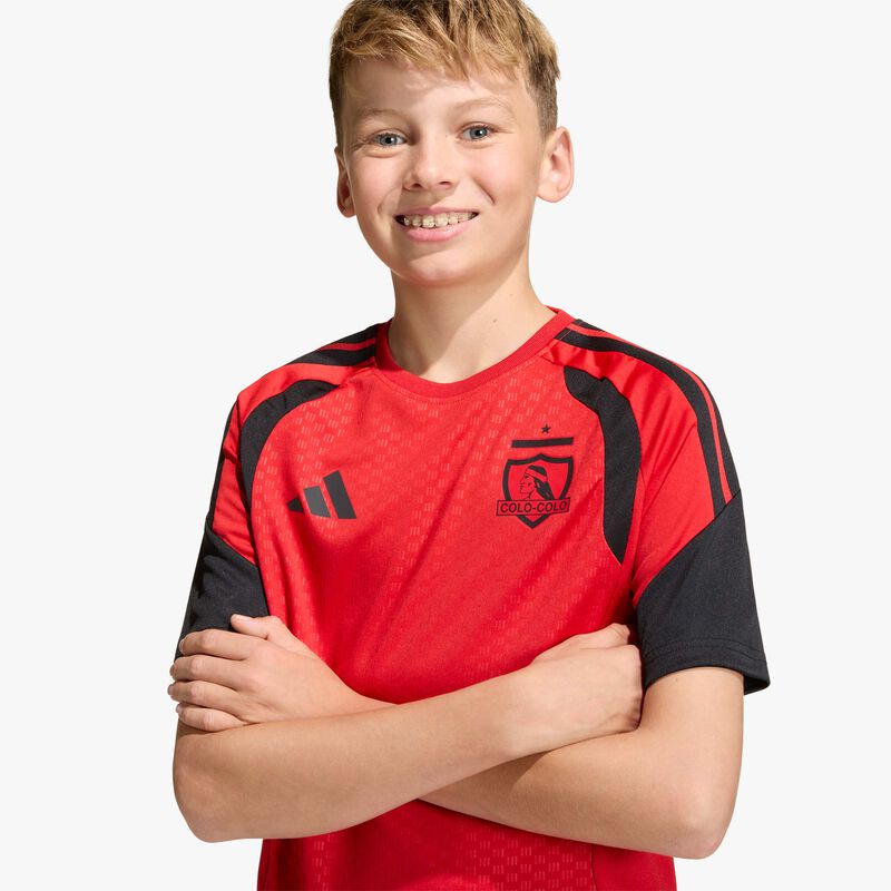 adidas Camiseta Training Colo-Colo Tiro 26 Ni&ntilde;os, ROJO, hi-res image number null
