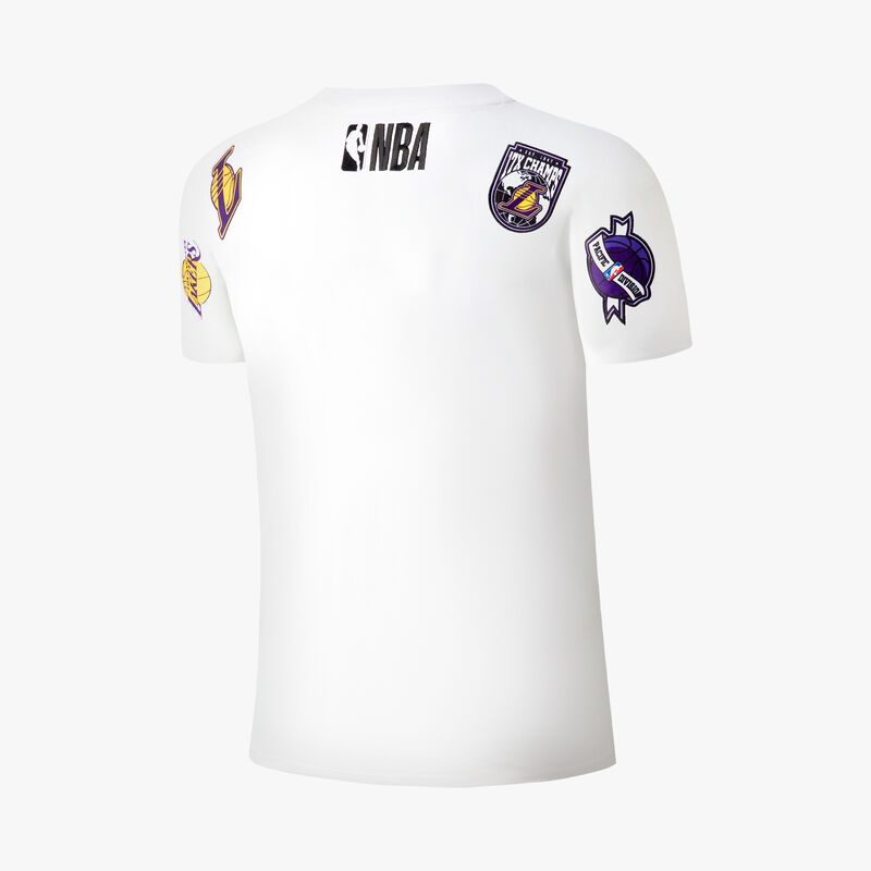 NBA Polera Two Seam Lakers, BLANCO, hi-res image number null
