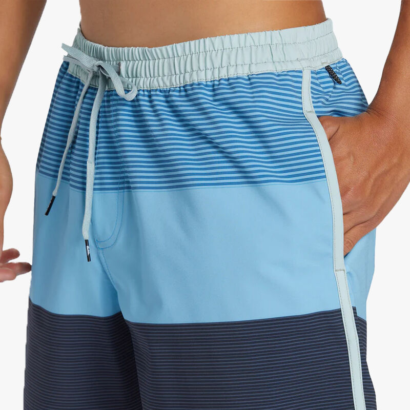 Quiksilver Surfsilk Tijuana Volley 17" Elastic Waist Shorts, SURTIDO, hi-res image number null
