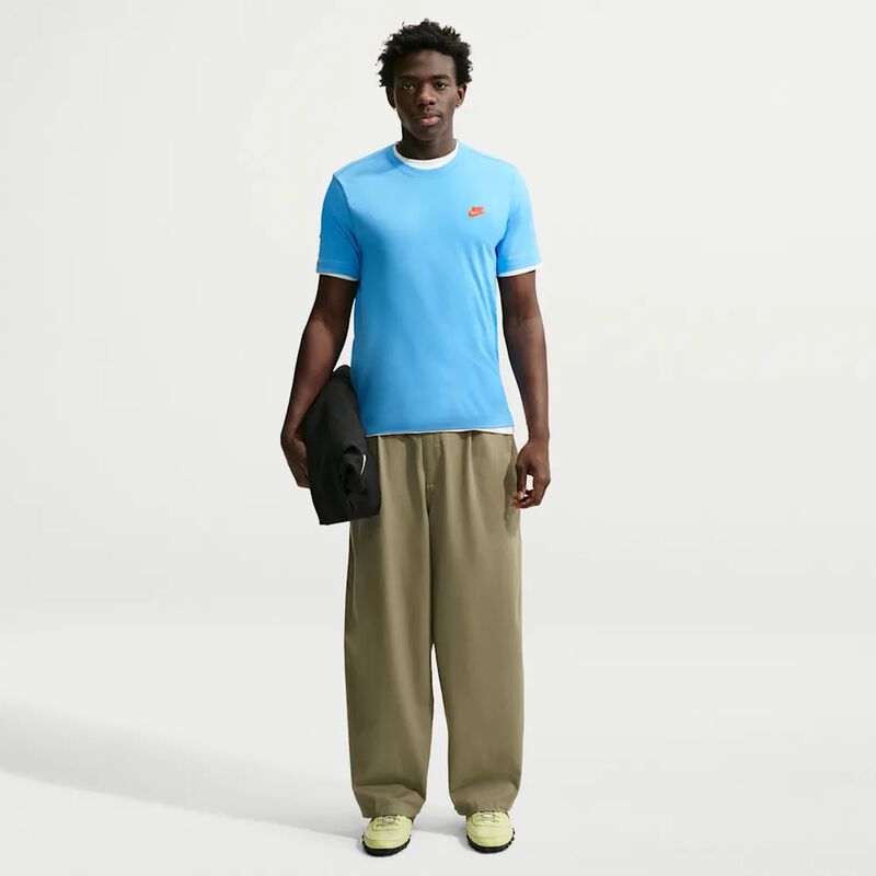 Nike Polera Sportswear Club, AZUL, hi-res image number null