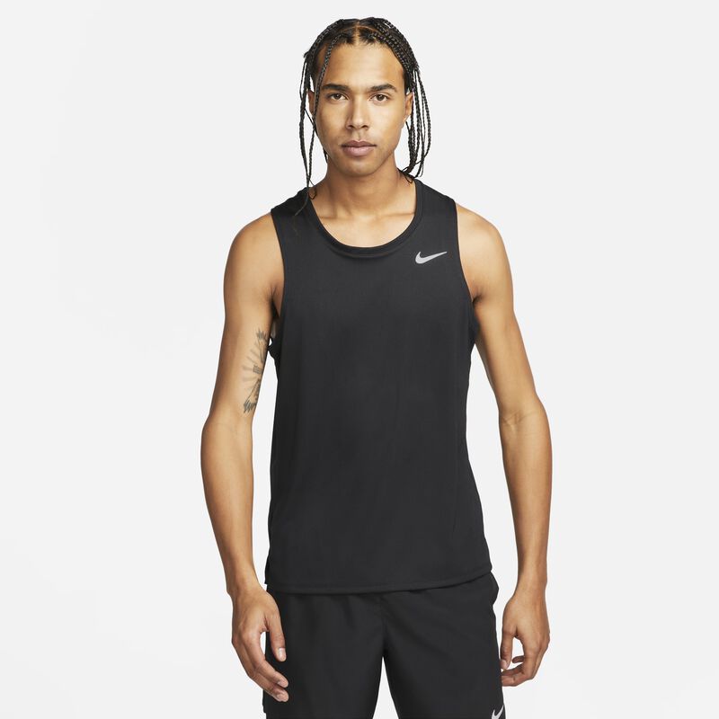 Nike Polera Miler, NEGRO, hi-res image number null