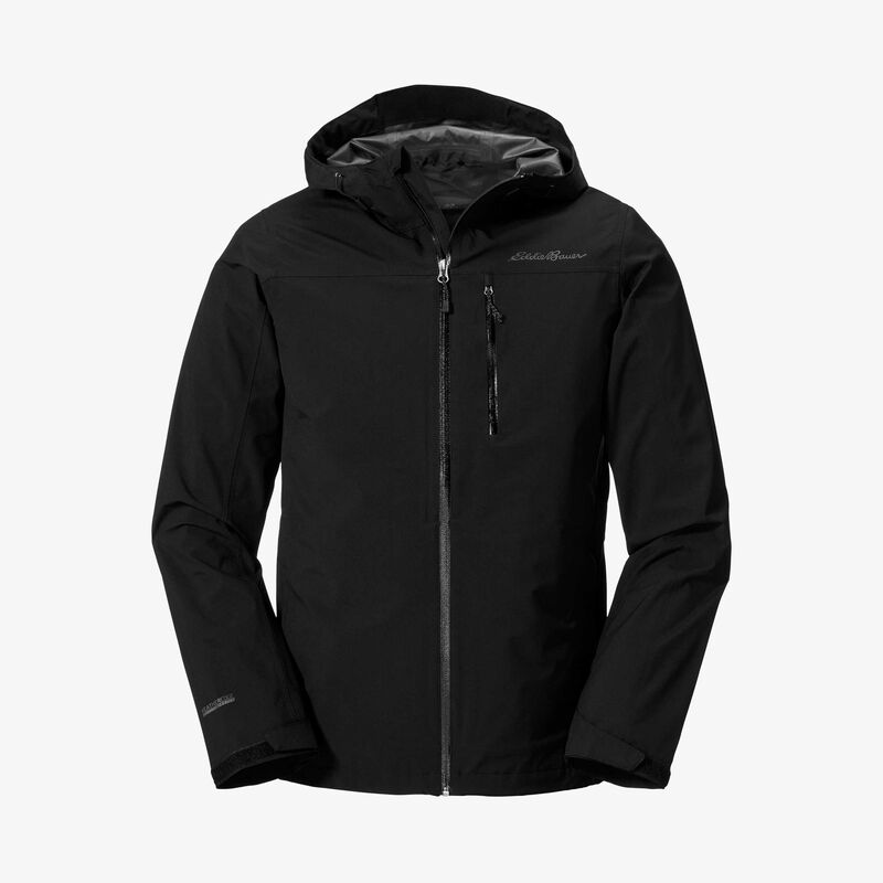 Eddie Bauer Cloud Cap Stretch Rain Jacket, NEGRO, hi-res image number null