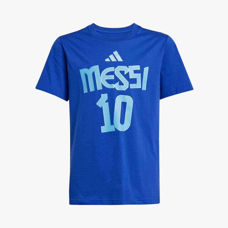adidas Polera Messi Niños, AZUL, hi-res image number null