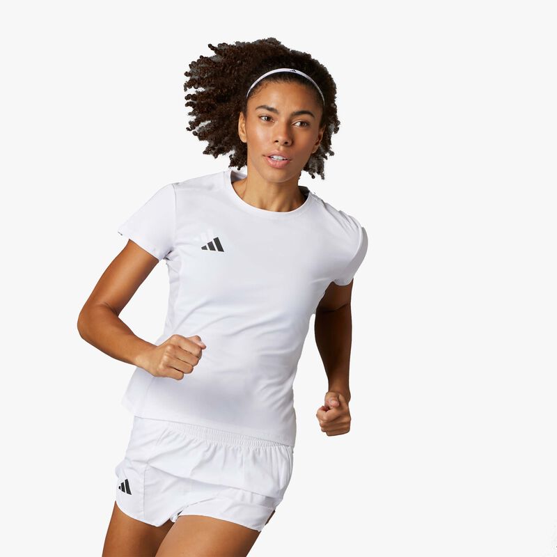 adidas Polera Adizero Essentials Running, BLANCO, hi-res image number null