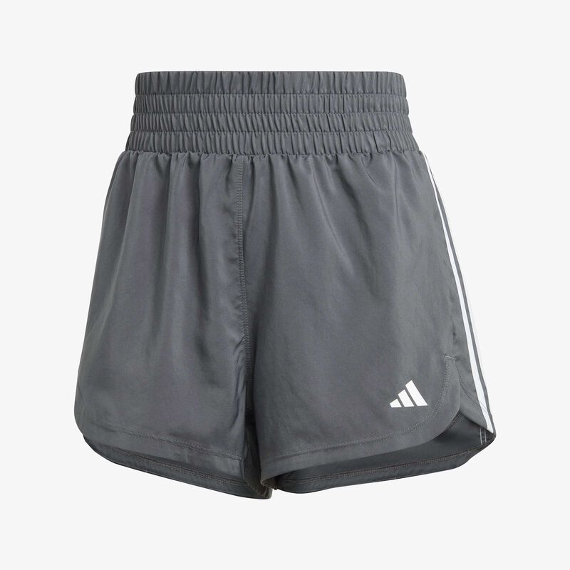 adidas Shorts Pacer Training 3 Tiras Tejidos, GRIS, hi-res image number null