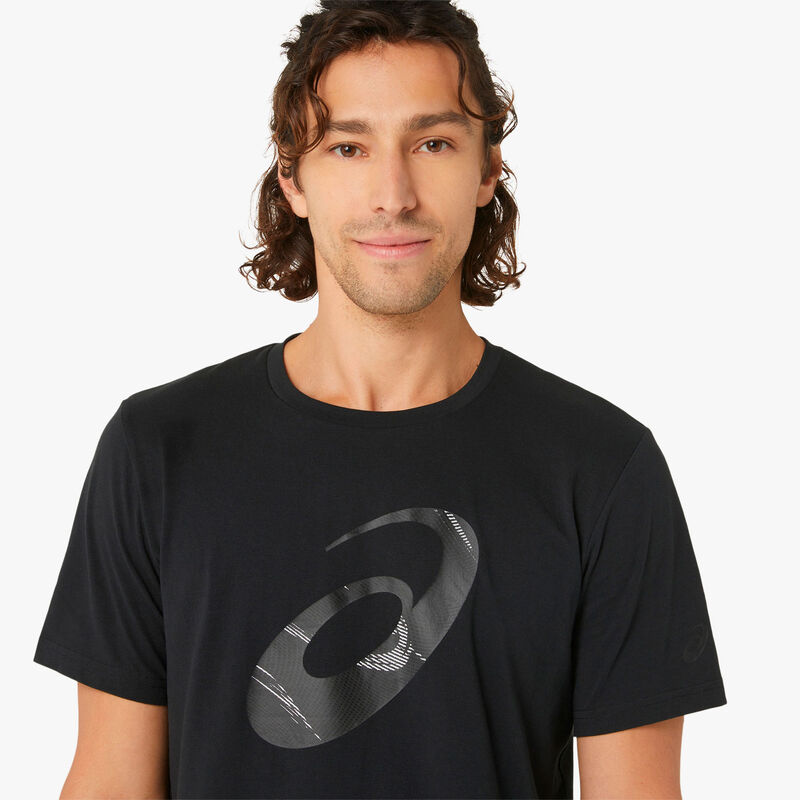 Asics Polera Seasonal Graphic Tee, NEGRO, hi-res image number null