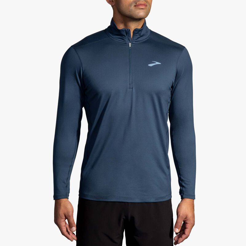Brooks Dash 1/2 Zip 2.0, AZUL, hi-res image number null