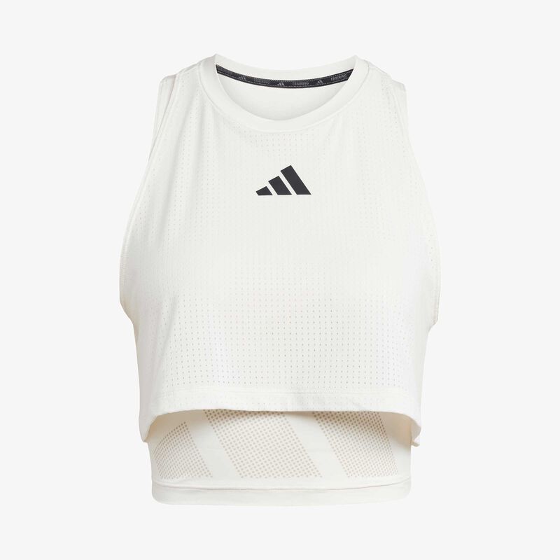 adidas Polera de Entrenamiento 2 en 1 Cool Intensity, BLANCO, hi-res image number null