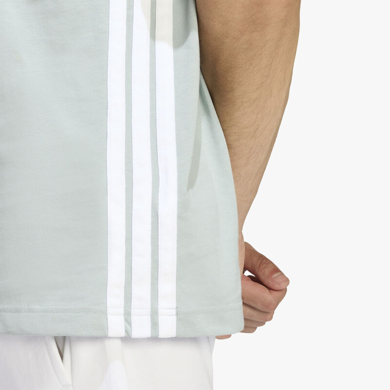 adidas Polera Essentials 3 Tiros, VERDE, hi-res image number null
