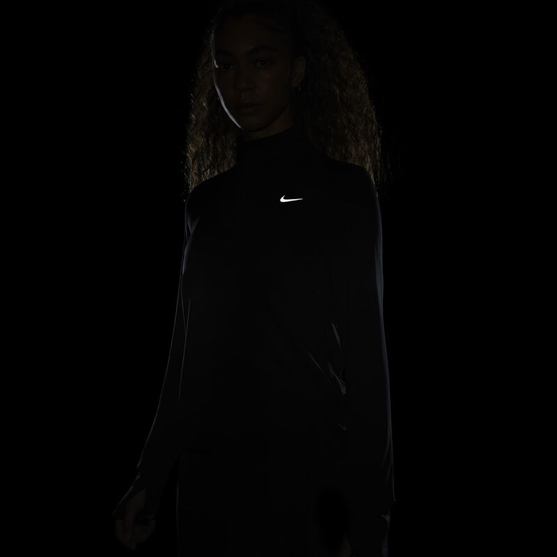 Nike Polera Swift Elemento, NEGRO, hi-res image number null