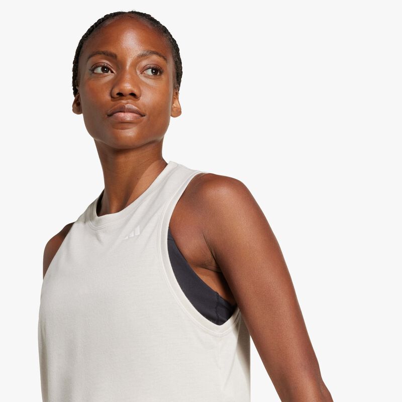 adidas Polera Train Essentials Boxy Workout, GRIS, hi-res image number null