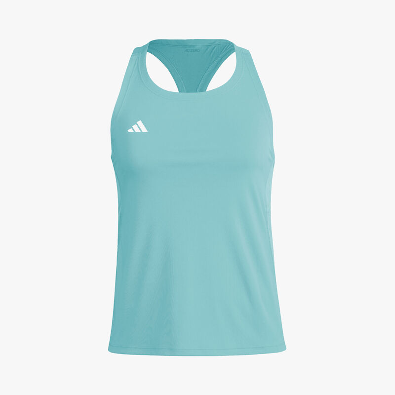 adidas Polera Sin Mangas de Running Adizero Essentials, VERDE, hi-res image number null