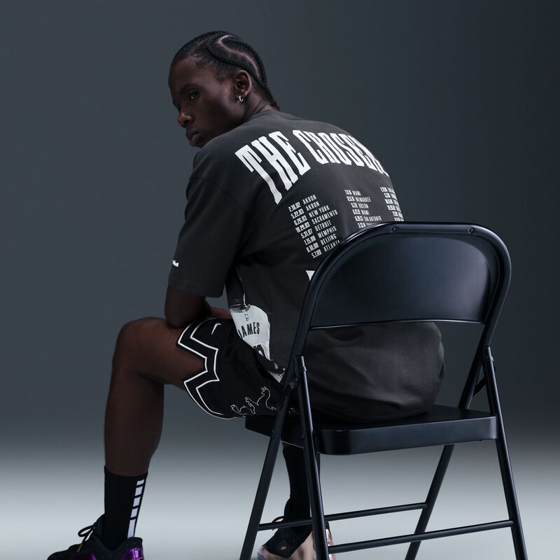 Nike Polera Max90 LeBron Chosen One, NEGRO, hi-res image number null