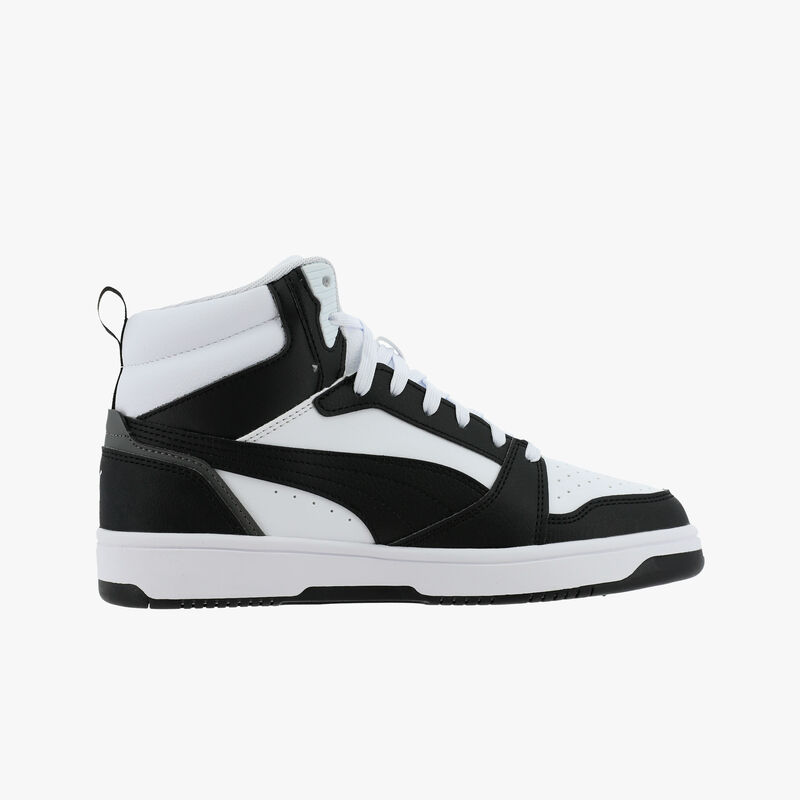 Puma Zapatillas Rebound V6 Mid JR, NEGRO, hi-res image number null