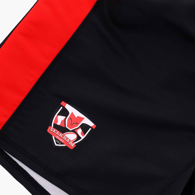 Shorts Selknam Rugby 2026, NEGRO, hi-res image number null
