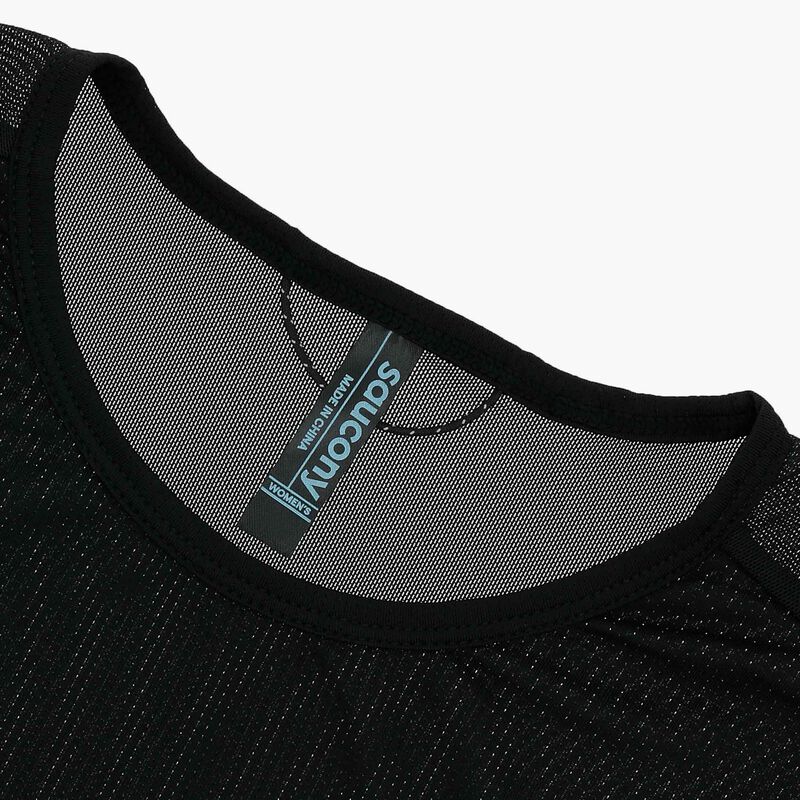 Saucony Polera Crop Stopwatch, NEGRO, hi-res image number null