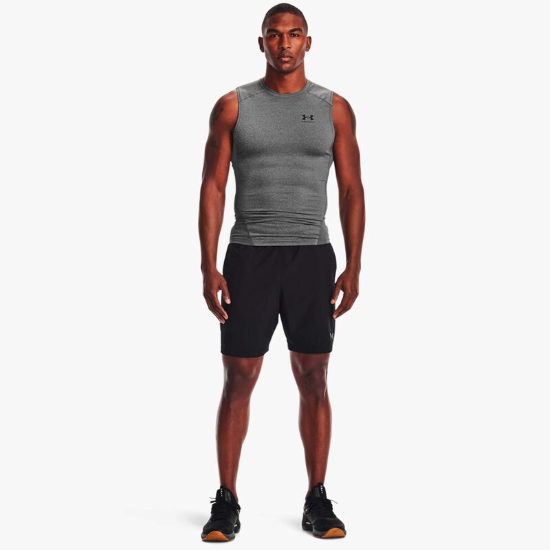 Under Armour Polera HeatGear, GRIS, hi-res image number null