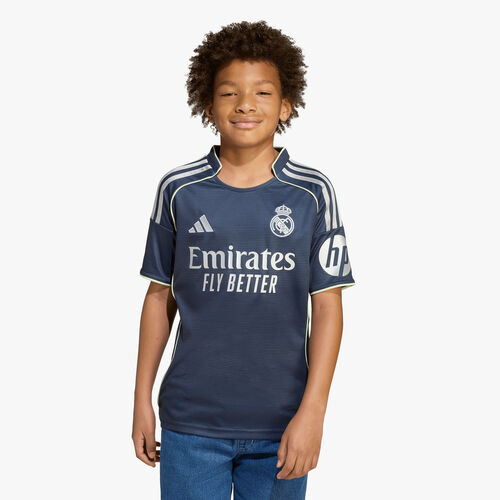 adidas Camiseta Real Madrid Visitante 25/26 Niños
