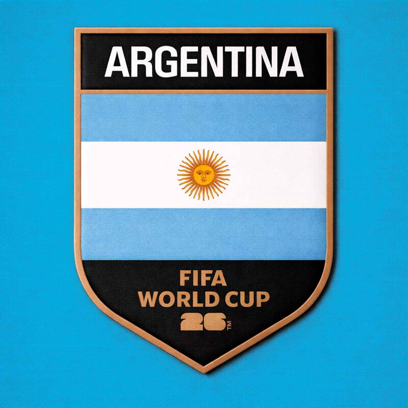 FIFA Chaqueta Mundial 2026 Argentina, NEGRO, hi-res image number null