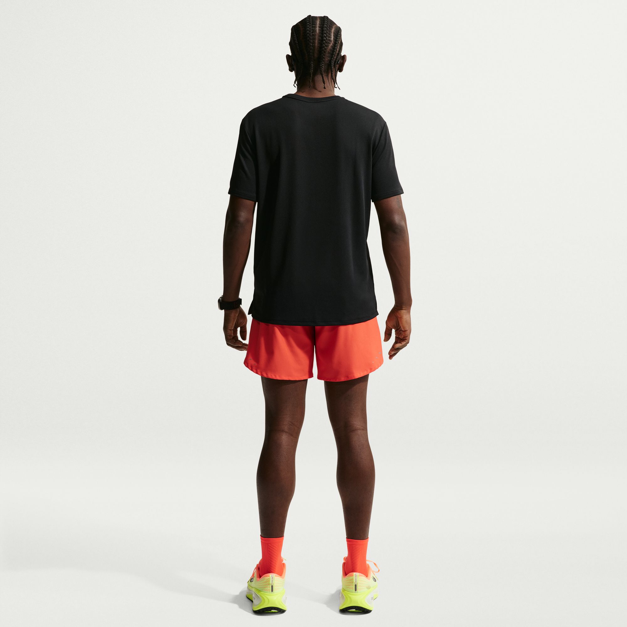 Nike Polera Miler, NEGRO, hi-res