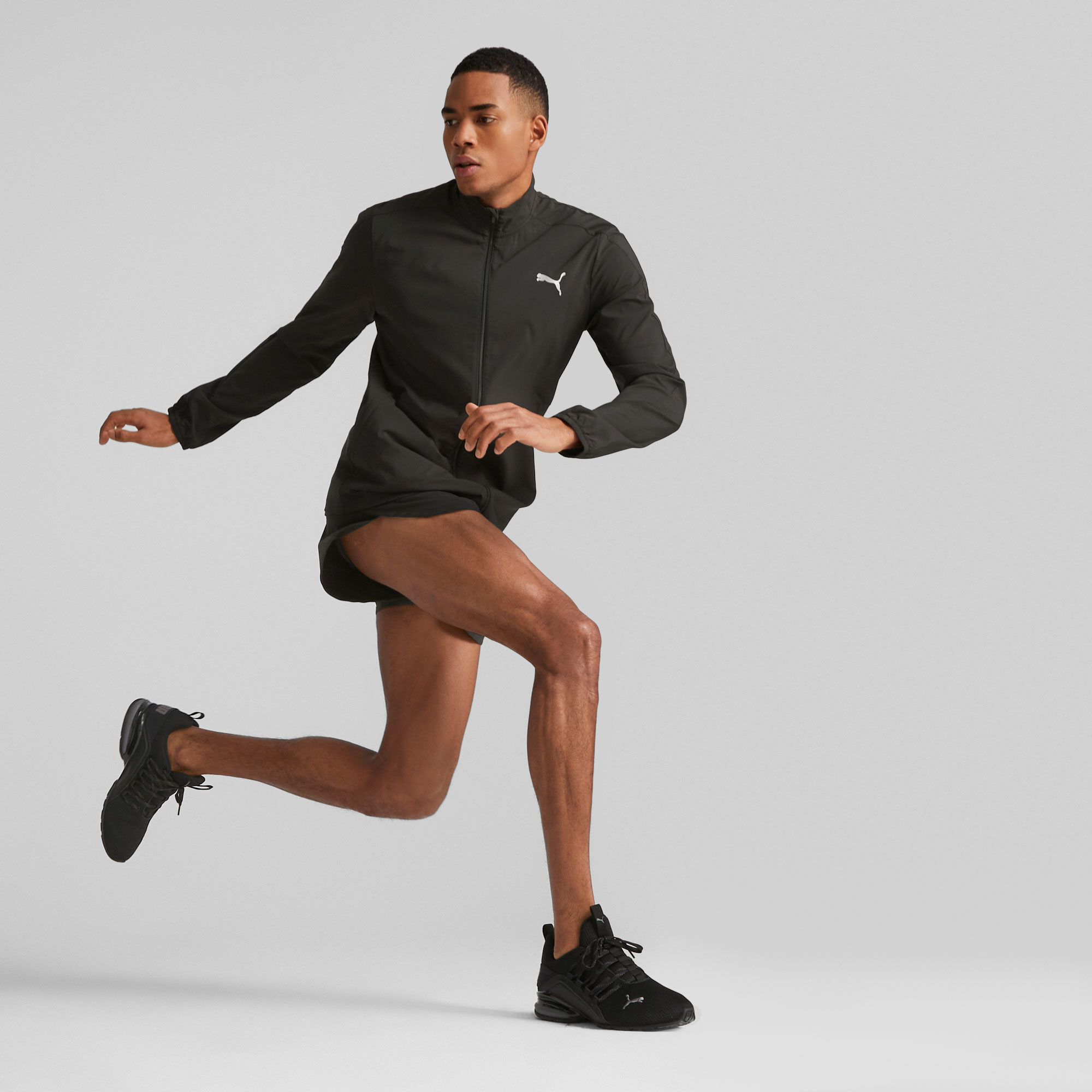 Puma Chaqueta Run Favorite, NEGRO, hi-res