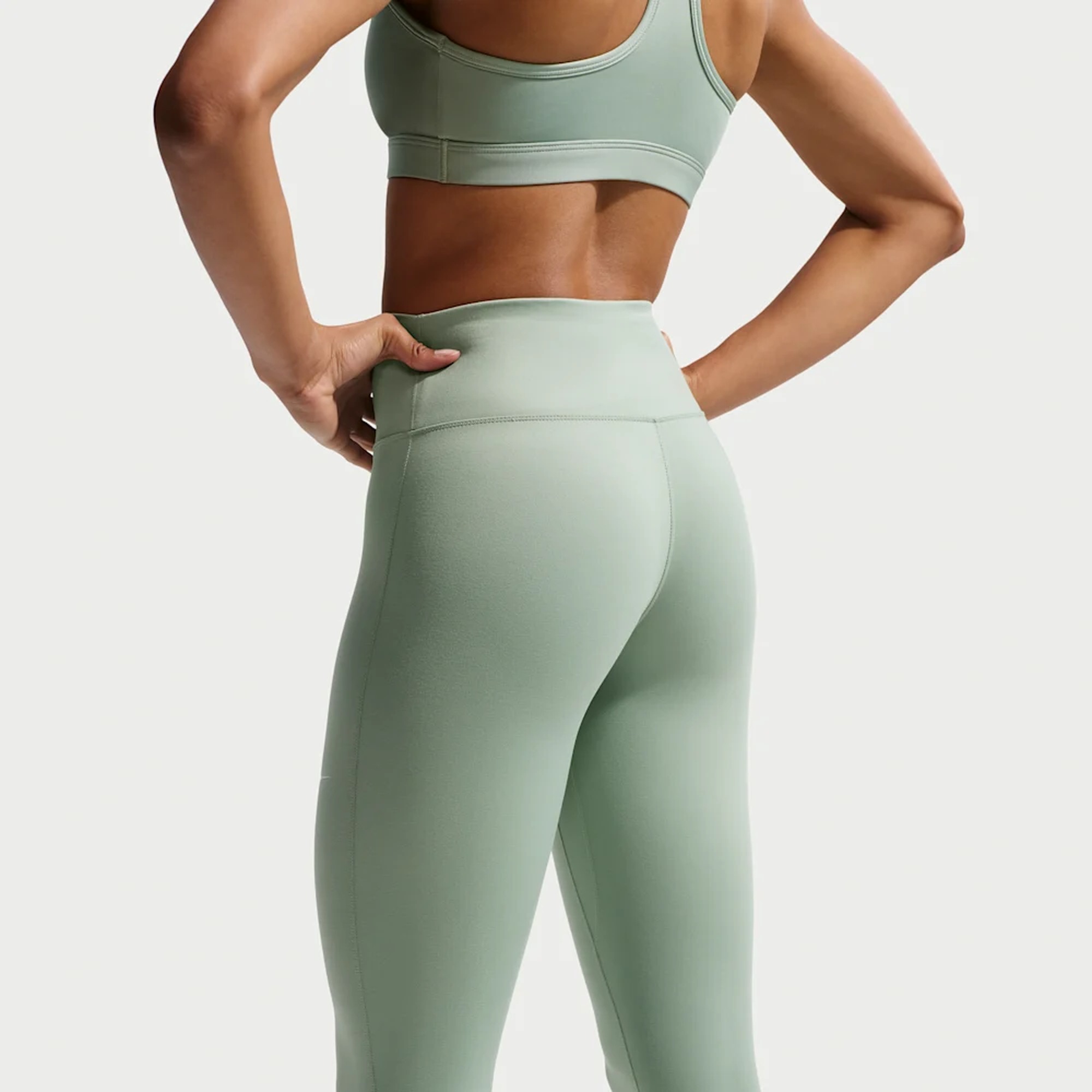Nike One Calzas Seamless Front, NEGRO, hi-res