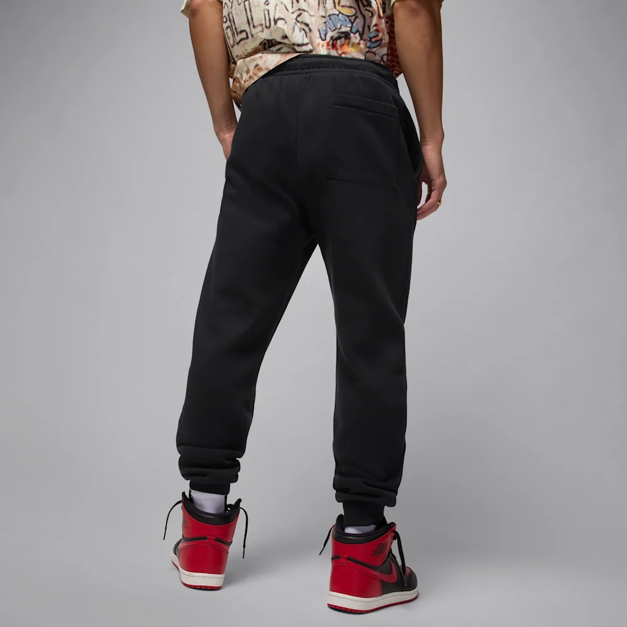 Jordan Pantal&oacute;n Jumpman Fleece, NEGRO, hi-res