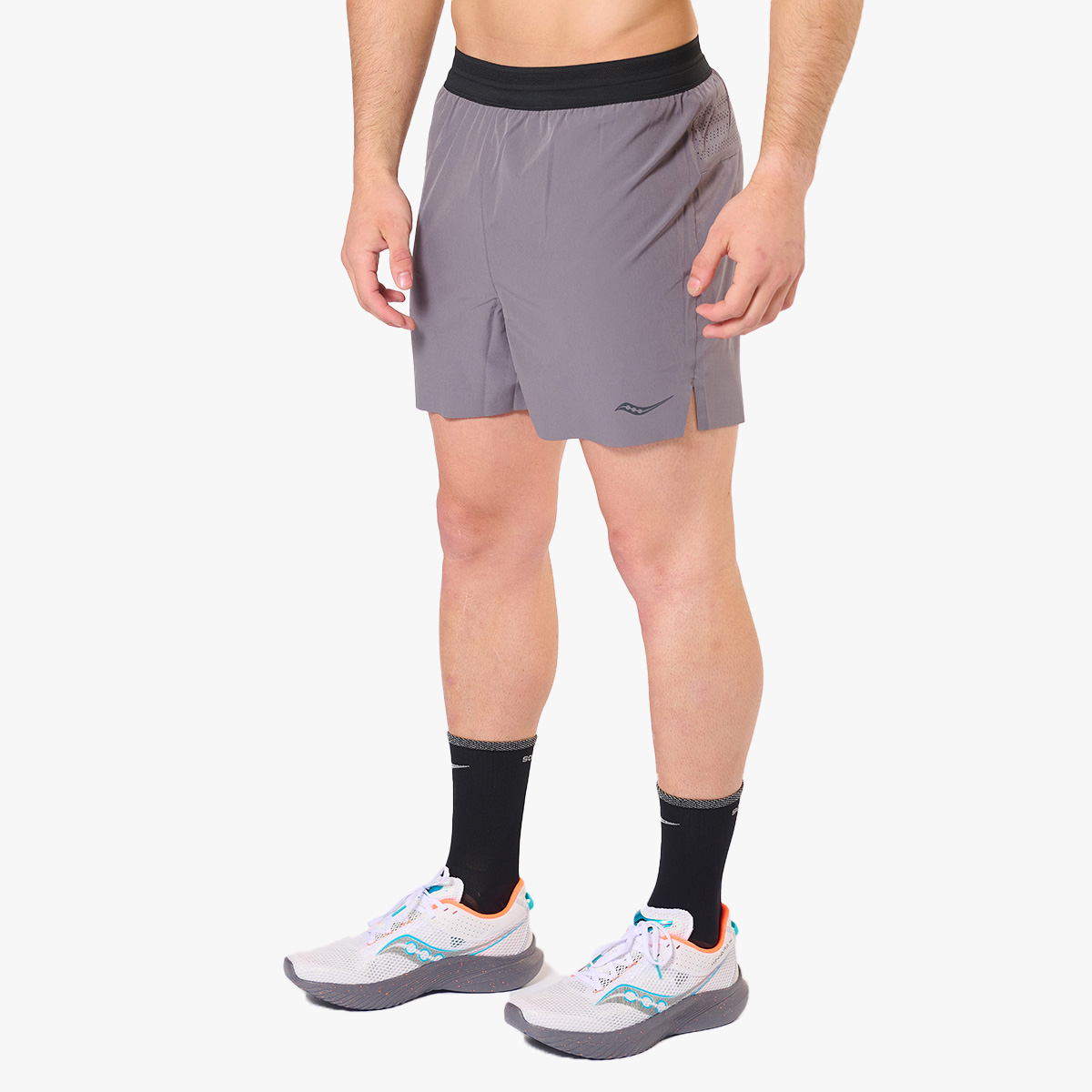 Saucony Shorts Kinvara 5, GRIS, hi-res