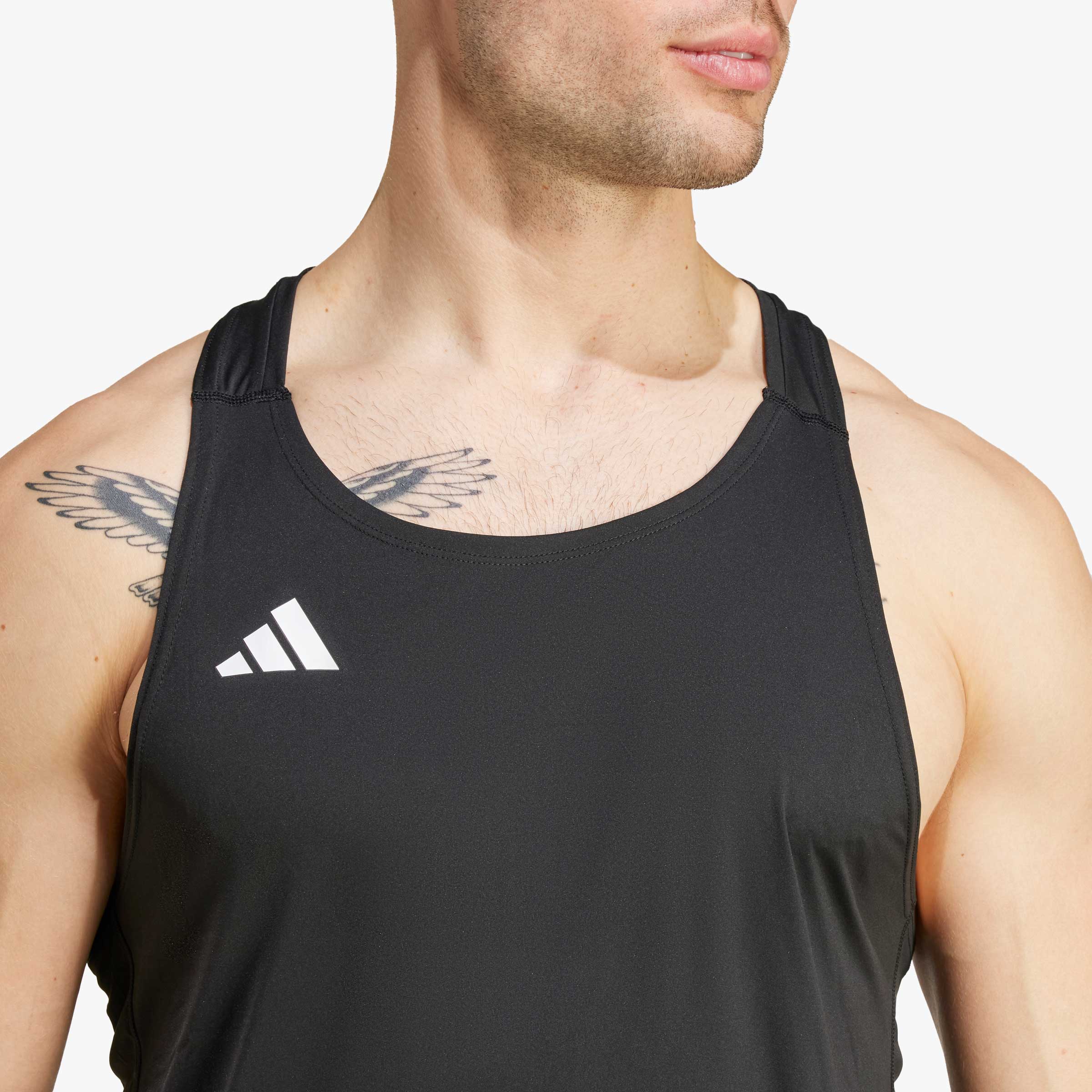 adidas Polera Adizero Running Essentials, NEGRO, hi-res