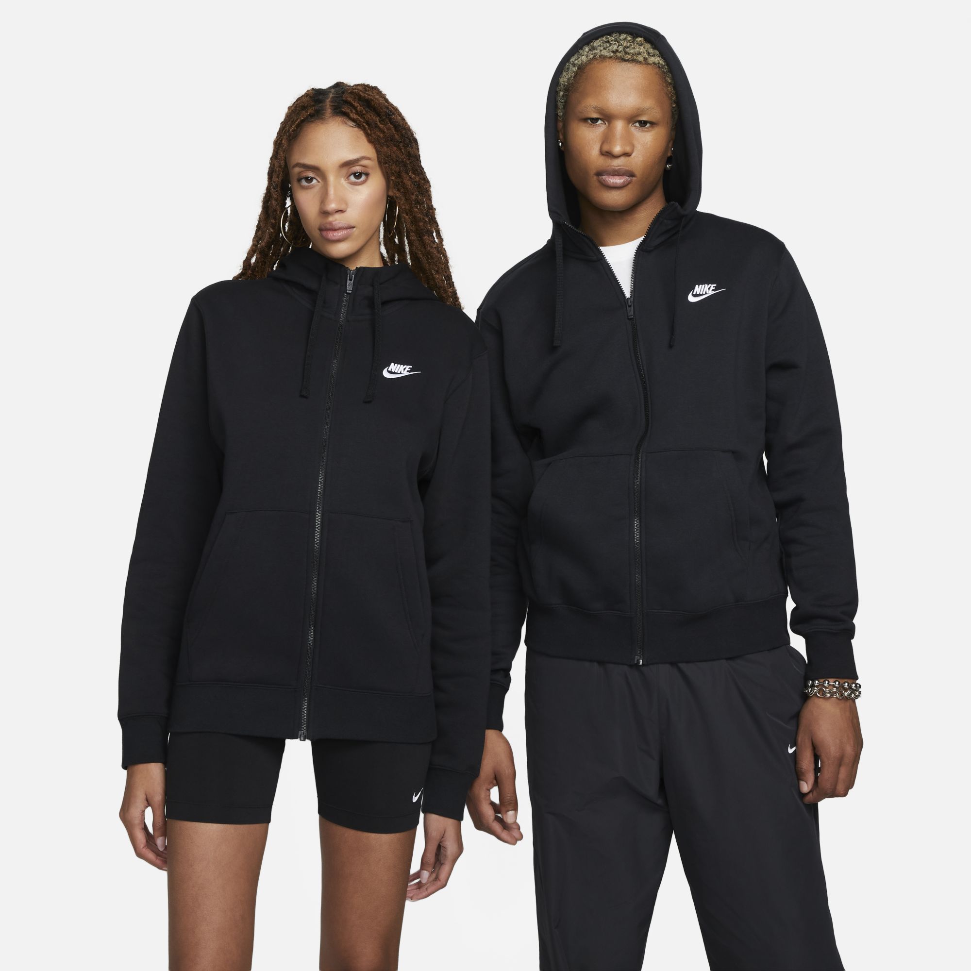 Nike Sportswear Club Fleece, NEGRO, hi-res