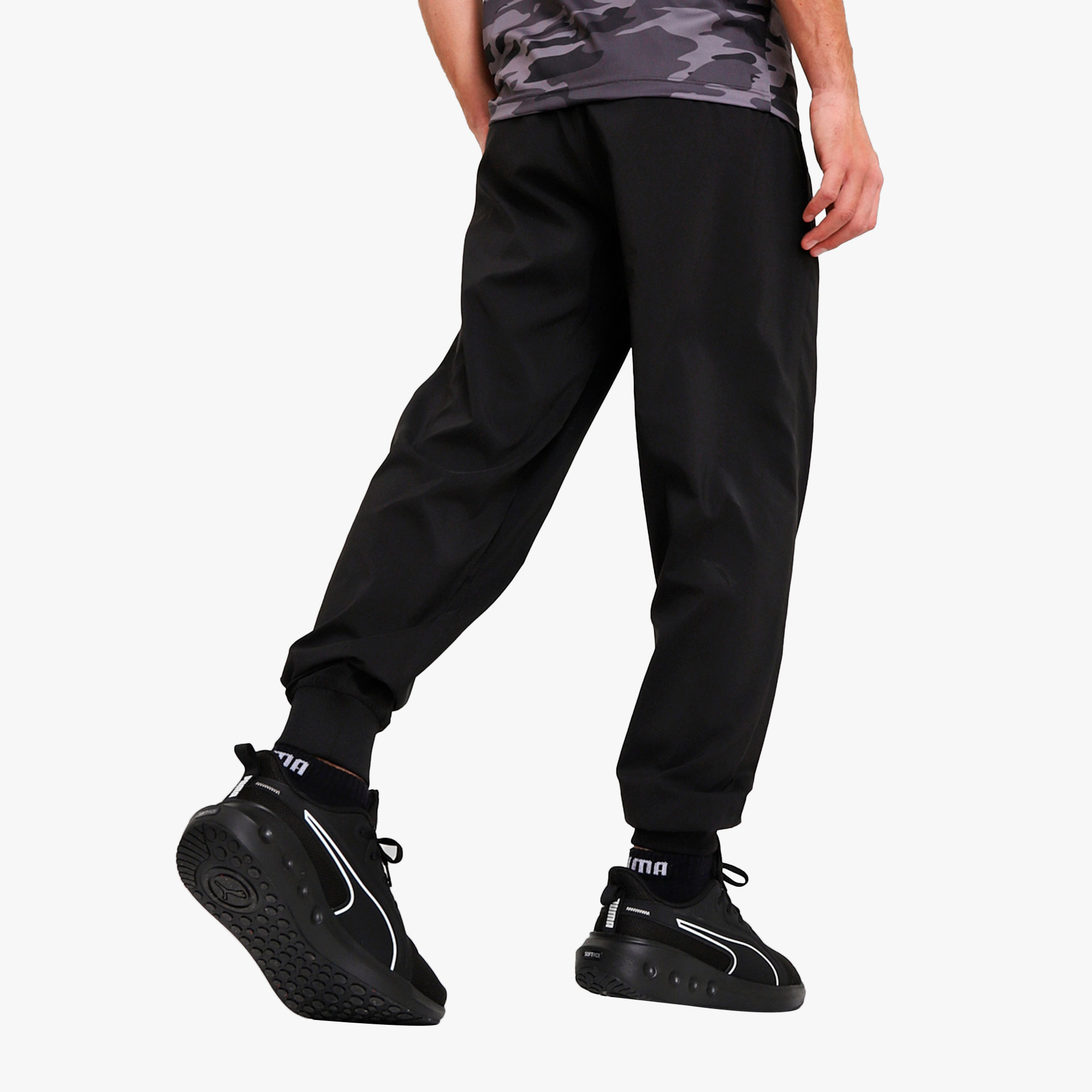 Puma Pantal&oacute;n Train ESS, NEGRO, hi-res