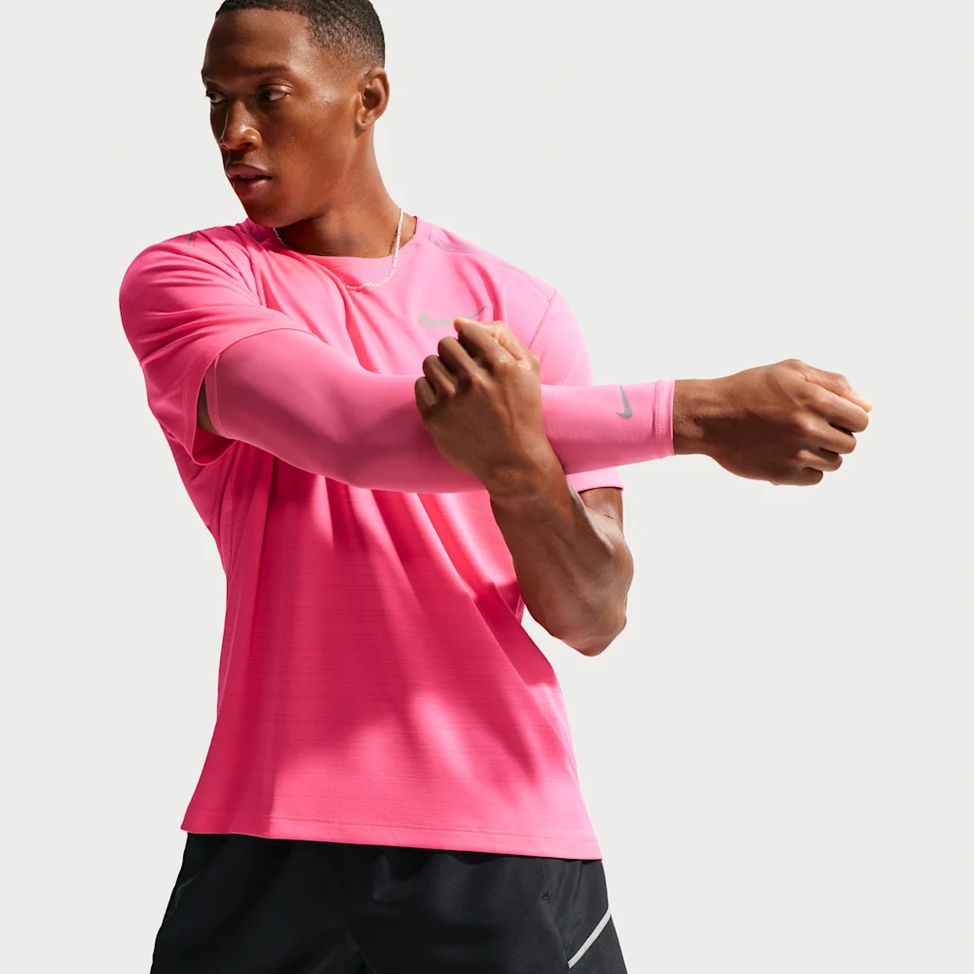 Nike Shorts Dri-FIT Miler 7, NEGRO, hi-res