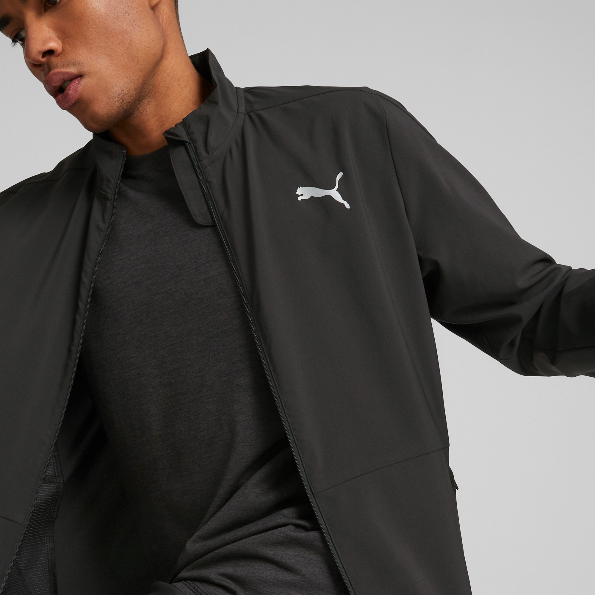 Puma Chaqueta Run Favorite, NEGRO, hi-res