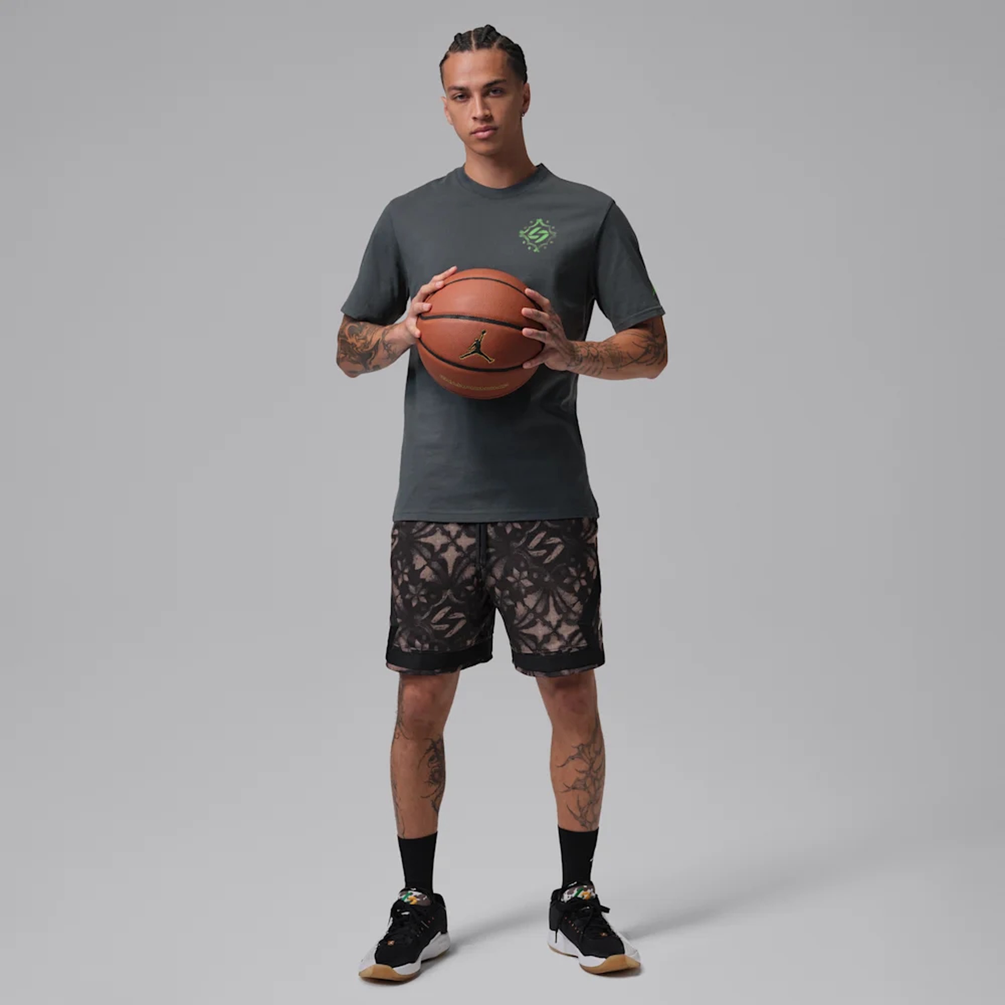 Jordan Shorts Luka Don?i?, NEGRO, hi-res