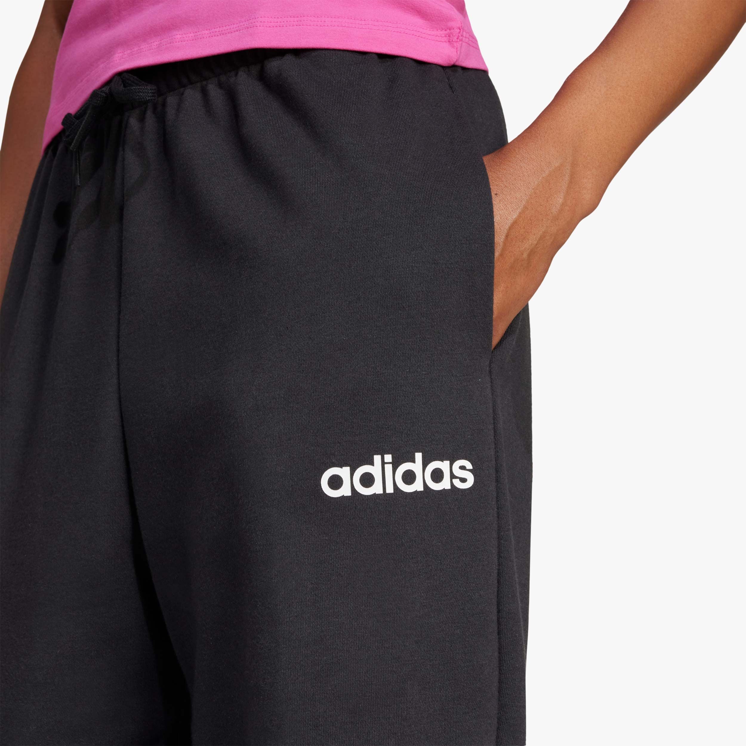adidas Pantal&oacute;n Essentials Linear, NEGRO, hi-res