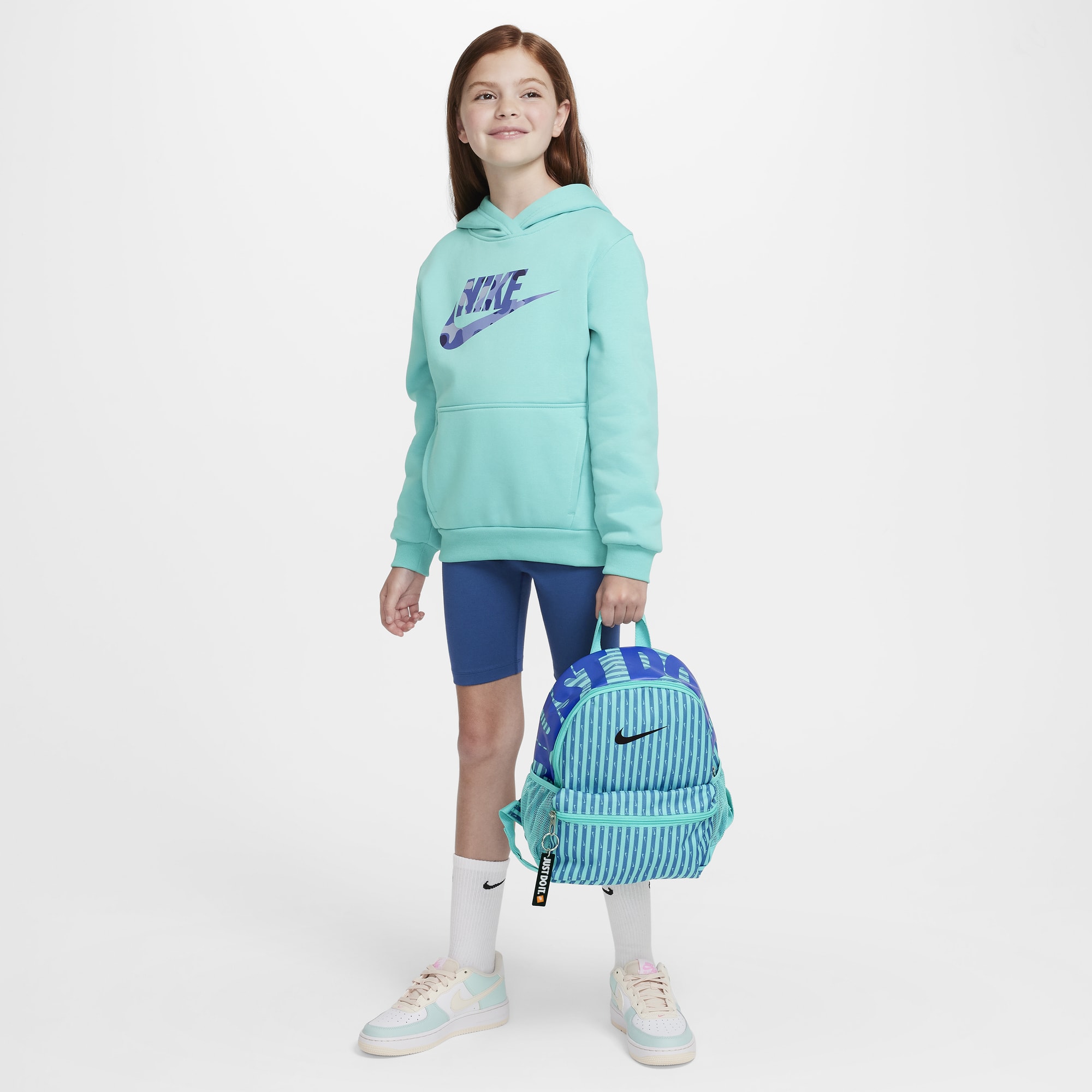 Nike Mini Mochila Brasilia Just Do It, VERDE, hi-res