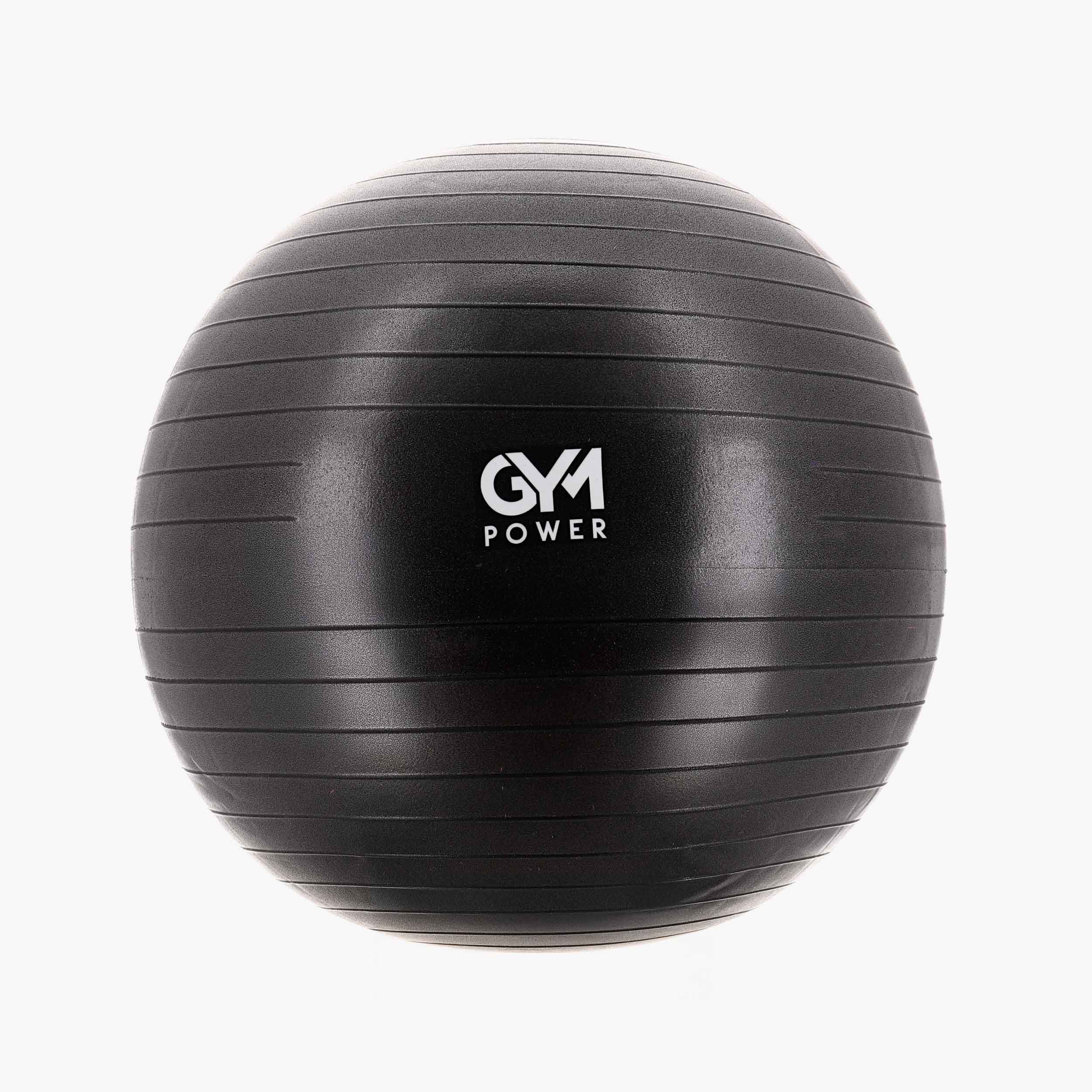 Gym Power Gim Ball 65cm, NEGRO, hi-res